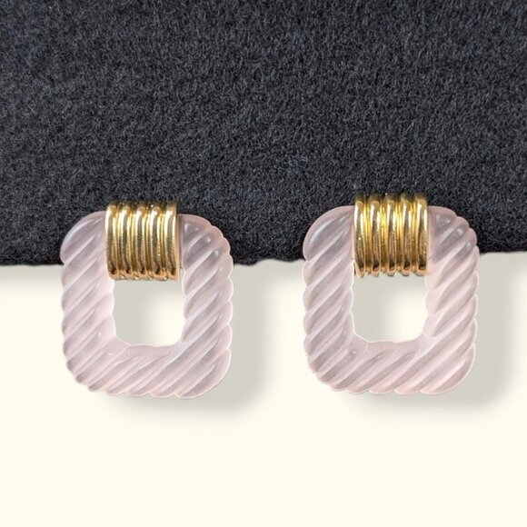 V. Avon Rainbow Ice Convertible Earrings - Picture 4 of 5